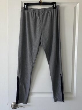 No Boundaries Gray Girls' Elastic Waist Leggings